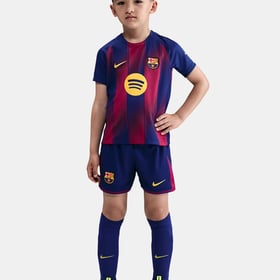 Kinder FC Barcelona 2025/26 Heim-Kit