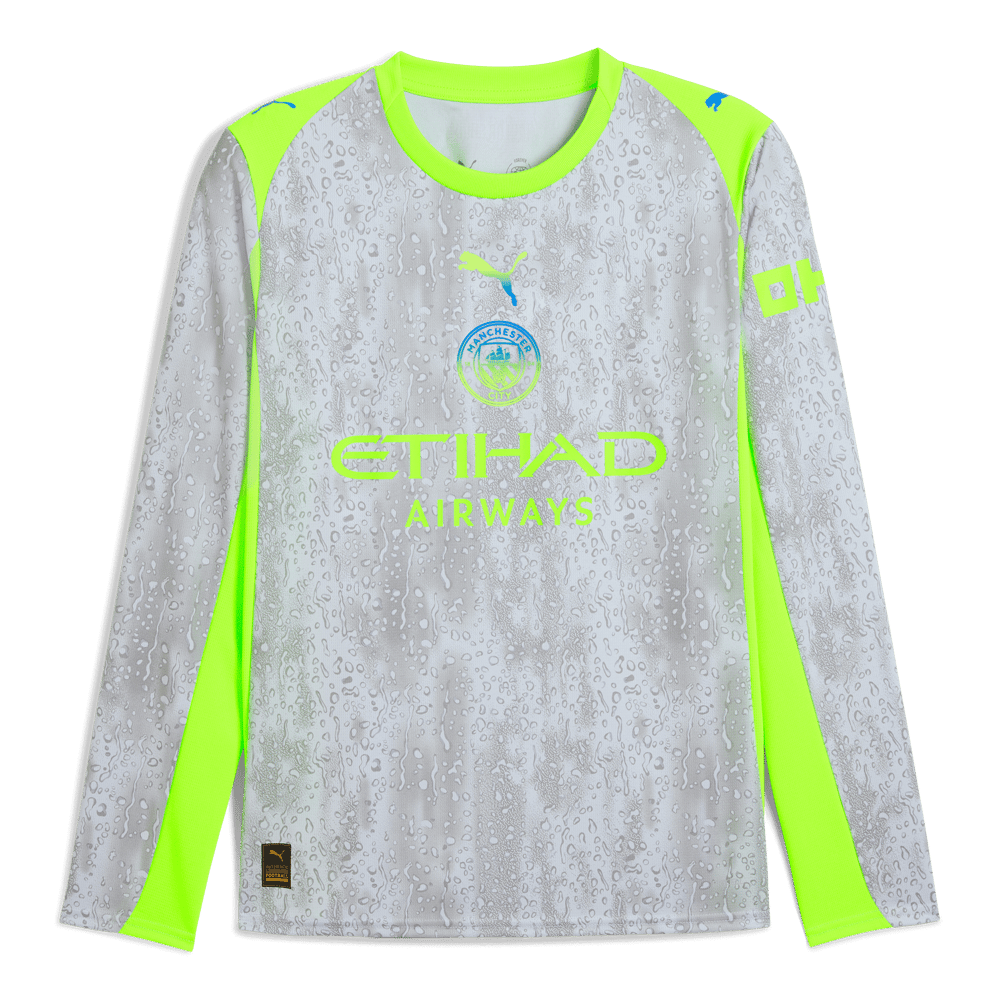 Kinder Manchester City 2025/26 Drittes Langarmtrikot