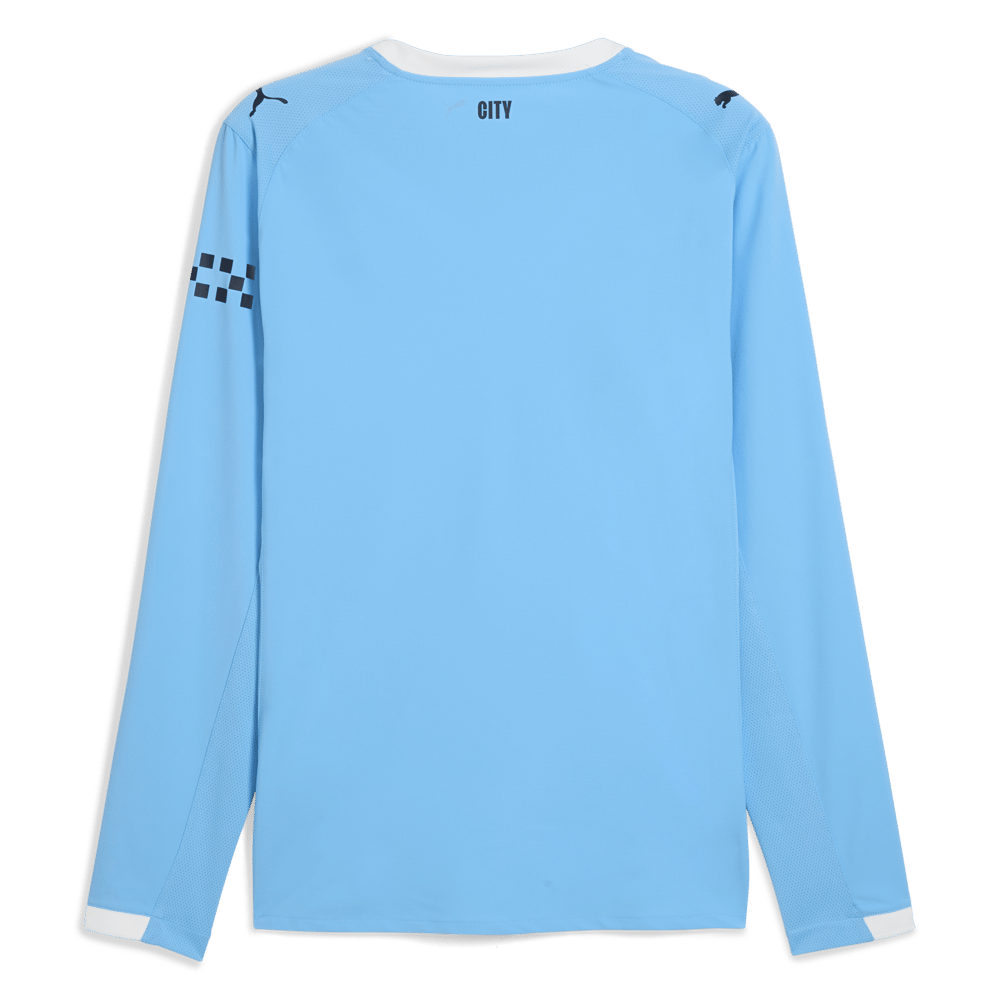 Men's Manchester City 2025/26 Home Long Sleeve Shirt