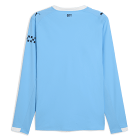 Men's Manchester City 2025/26 Home Long Sleeve Shirt