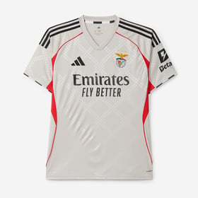 Kinder SL Benfica 2025/26 Auswärtstrikot - Beige