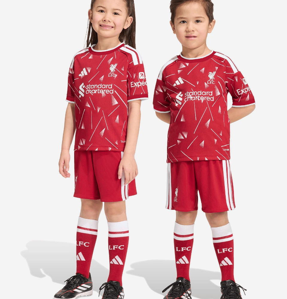 Liverpool 2026/27 Heimtrikot Kinder-Set