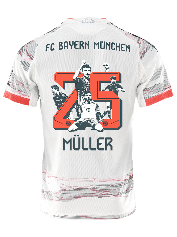 Kinder Bayern München 2025/26 Müller Sondertrikot