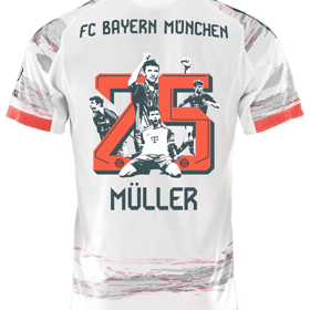Kinder Bayern München 2025/26 Müller Sondertrikot