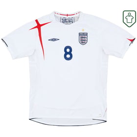 Männer England 2005/07 Heim Retro Shirt Lampard #8