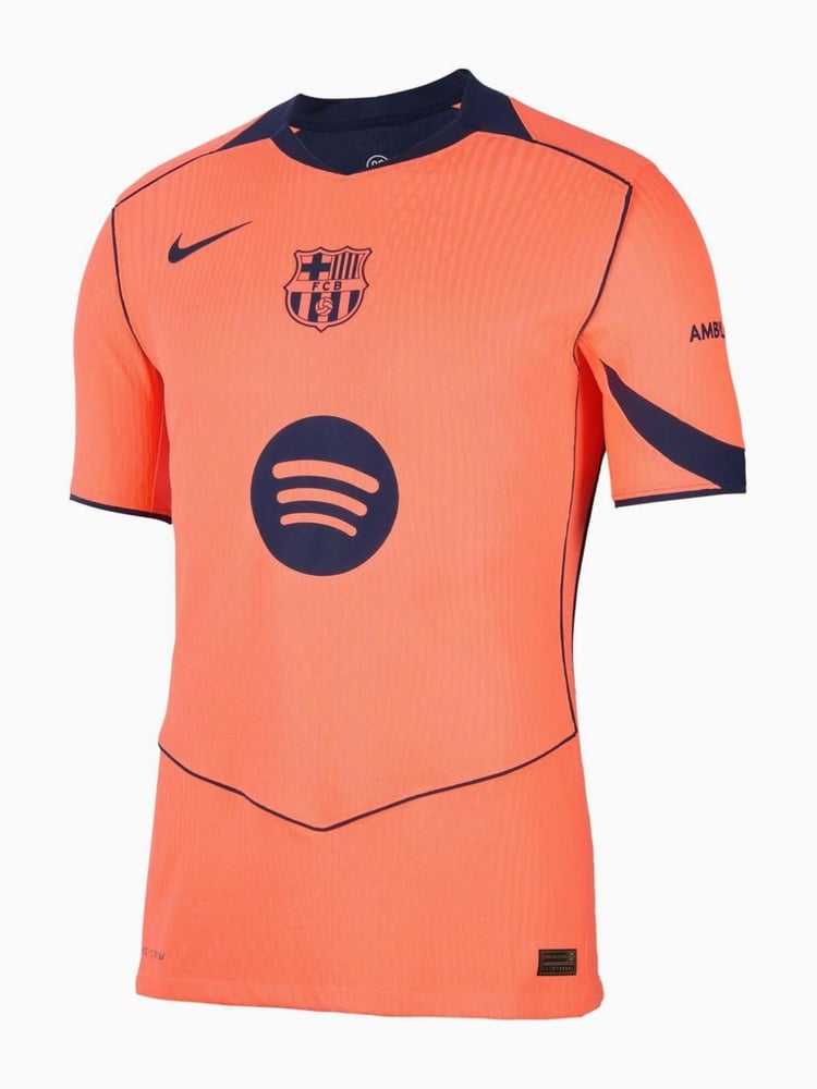 Herren FC Barcelona 2025/26 Drittes UCL Trikot