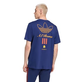 Kid's Roma 2025/26 Third Terrace Icons Shirt - Blue