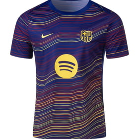 Kinder FC Barcelona 2025/26 Home-Prematch-Trikot