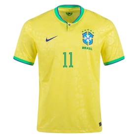 Philippe Coutinho #11 Brasilien Heimtrikot Weltmeisterschaft 2022