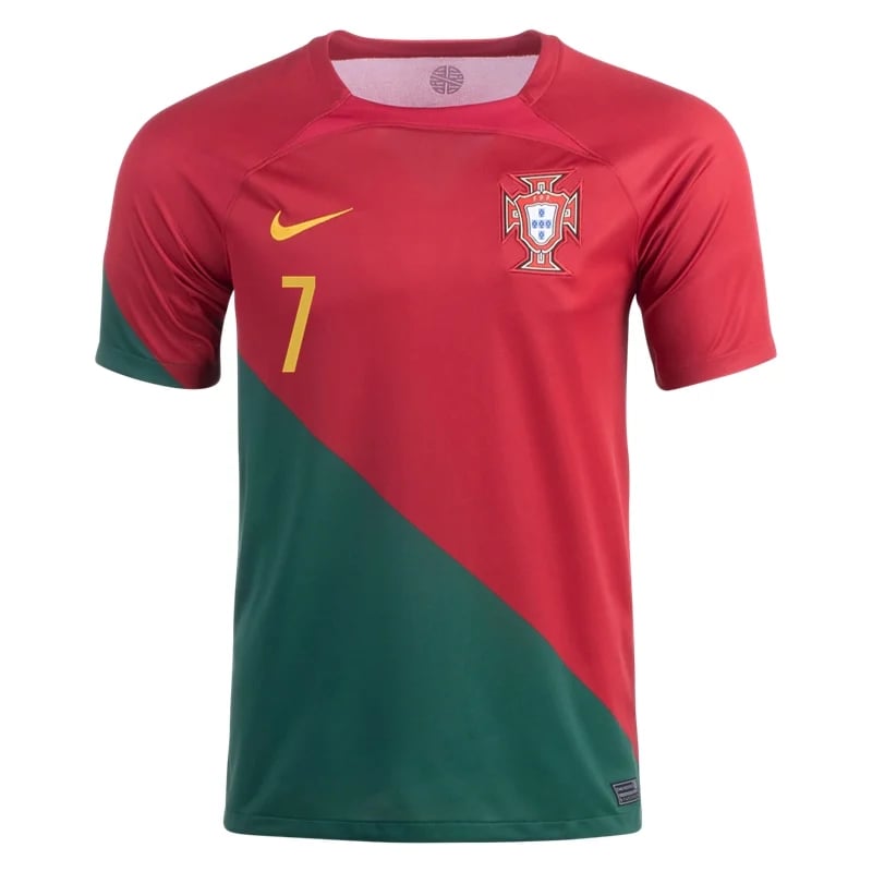Cristiano Ronaldo #7 Portugal Heimtrikot Weltmeisterschaft 2022