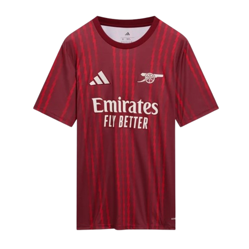 Women's Arsenal 2025/26 Third Pre Match Shirt - Red