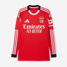 Herren SL Benfica 2025/26 Heim Langarmtrikot