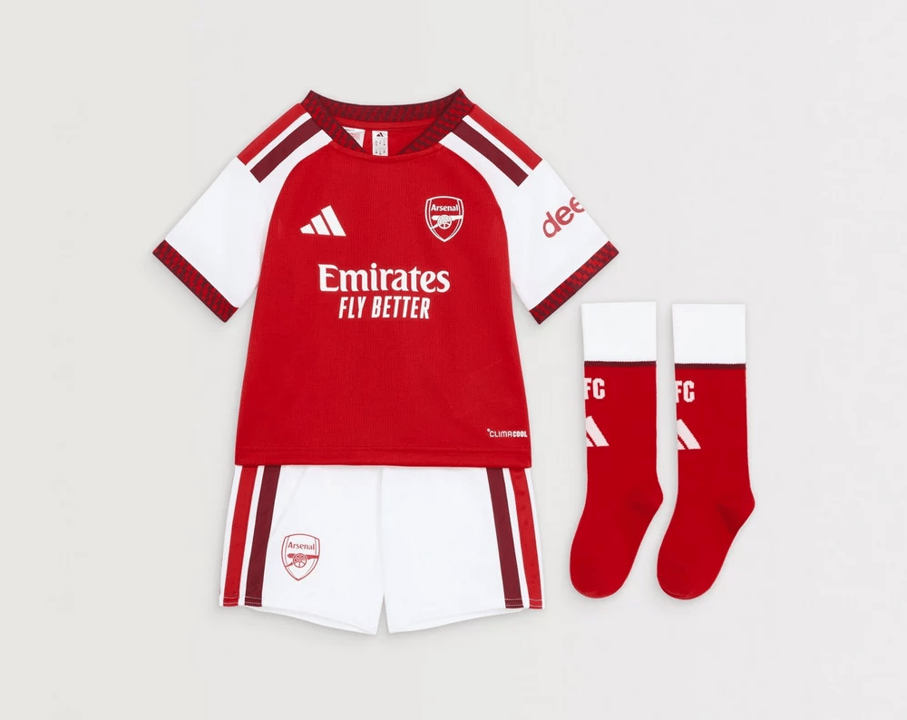Kinder Arsenal 2026/27 Heim Set