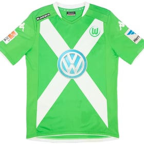 Women's DE BRUYNE VfL Wolfsburg 2014/15 Home Shirt