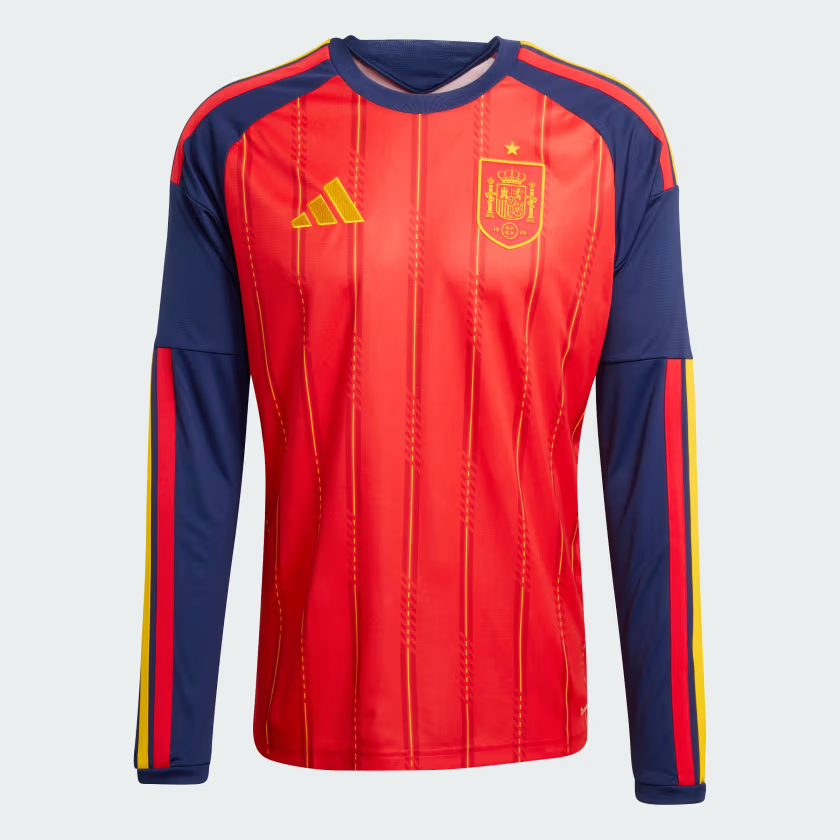 Herren Spanien 2026 Heim-Weltmeisterschaft Langarmtrikot