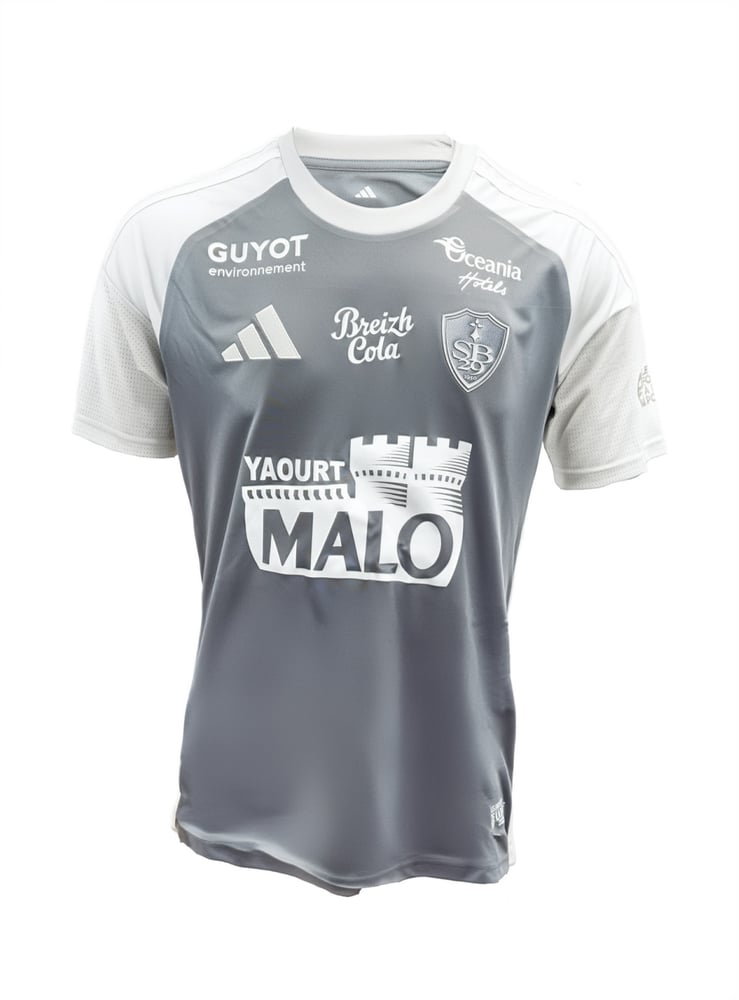 Kid's Brest 2025/26 Away Shirt - Grey