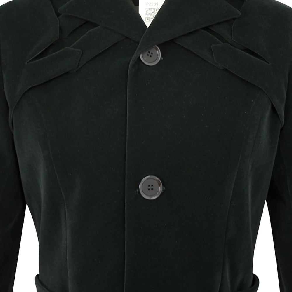 Womens Buckle Velvet Jacket