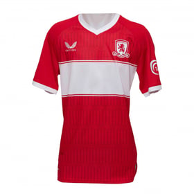 Kinder Middlesbrough 2025/26 Heimtrikot Ohne Aufdruck