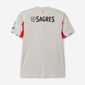 Kinder SL Benfica 2025/26 Auswärtstrikot - Beige