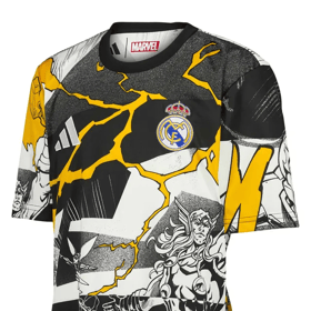 Kid's Real Madrid 2025/26 Third Marvel Warm Up Shirt