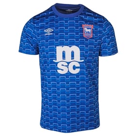 Women's Ipswich Town 2025/26 Home Warm Up Shirt