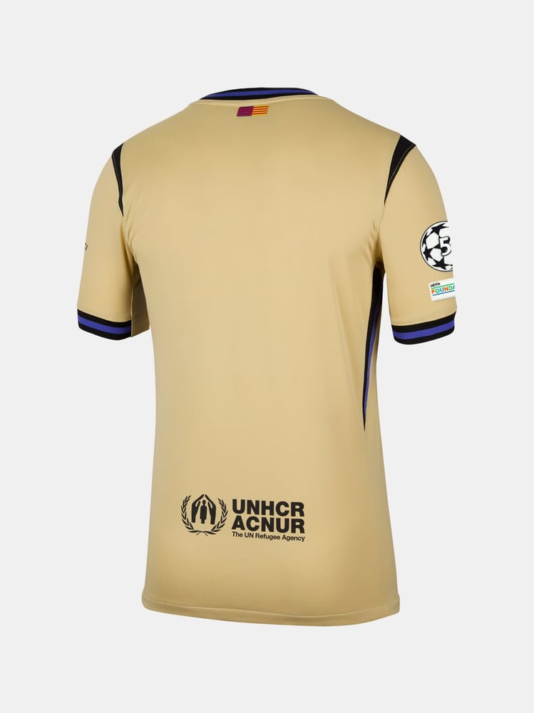 Herren FC Barcelona 2025/26 Auswärtstrikot UCL