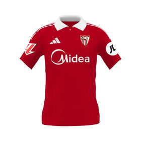 Kinder Sevilla FC 2025/26 Auswärtstrikot