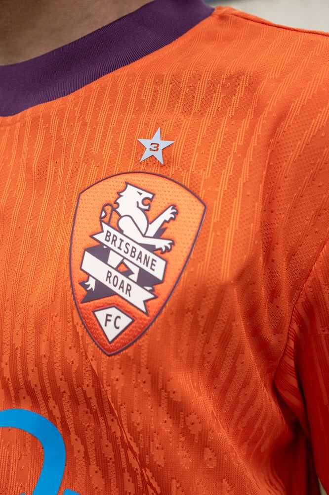 Kinder Brisbane Roar 2025/26 Heimtrikot