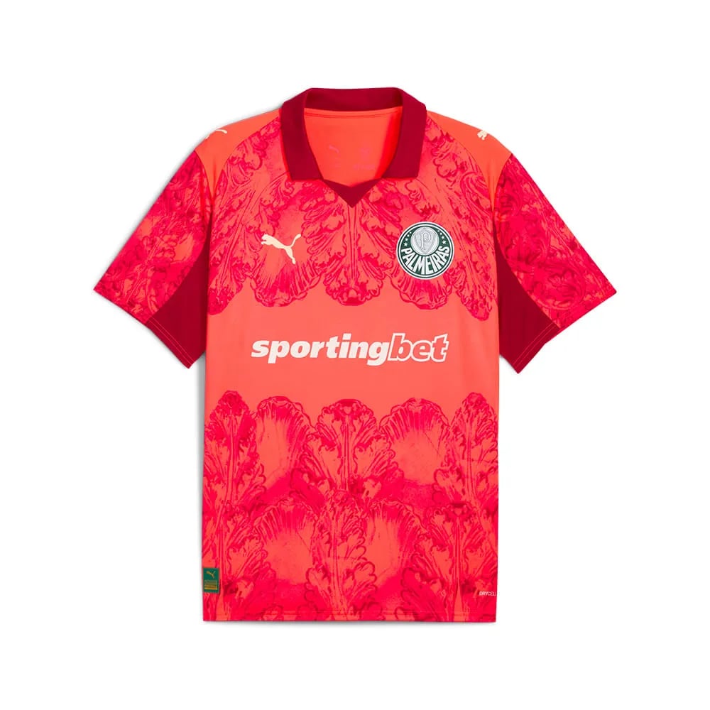 Herren Palmeiras 2025/26 KidSuper Trikot - Rot