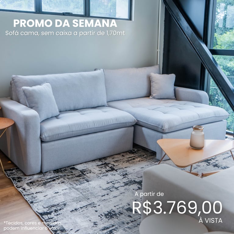 sofá portland promoção da semana