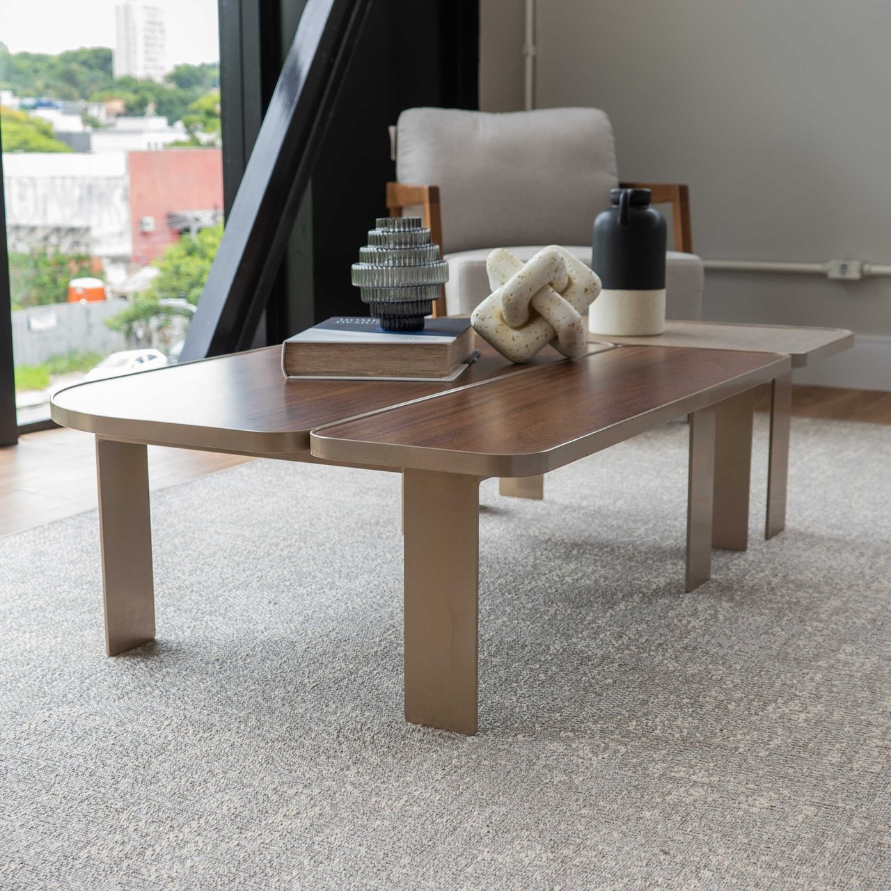 Mesa De Centro Di Caprio — foto 1