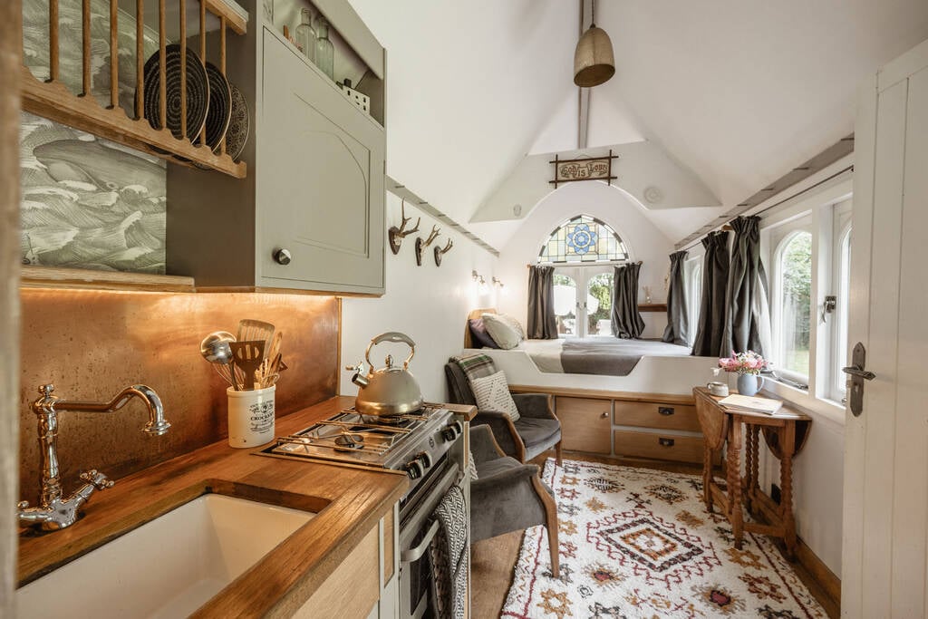 Open plan interior