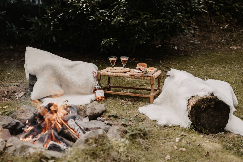 Firepit area