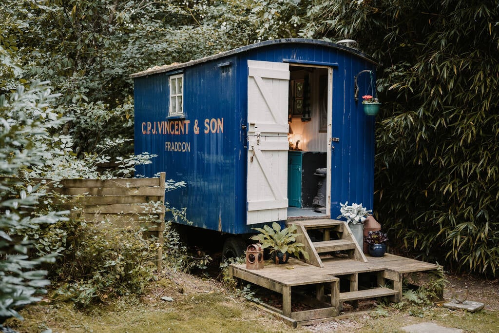 Exterior of pip hut