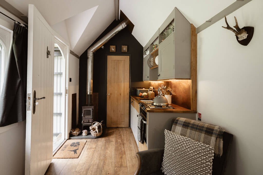 Interior view from the bed
