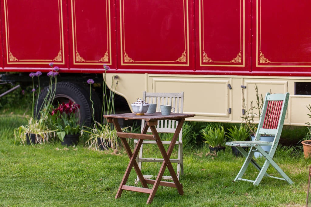tea outdoors