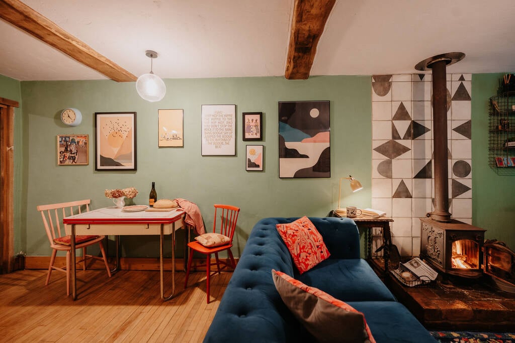 Open plan interior