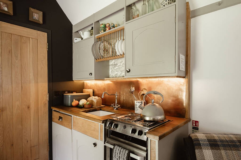 Kitchen is well equipped