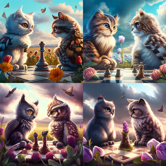 OSHRIT_A_cute_cat_and_owl_are_playing_chess_together_in_the_bac_2b05903b-f9b3-493c-b27a-83588eea18a4