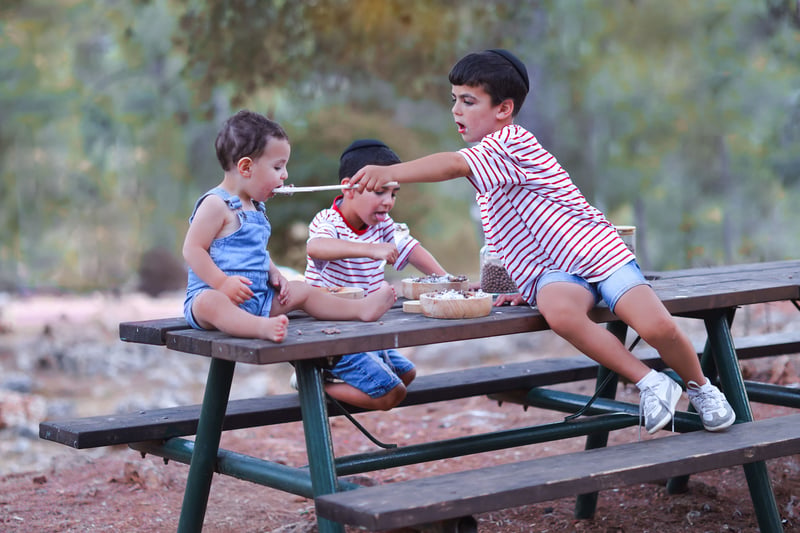 ב