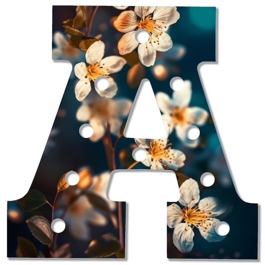 פרחים יפיפיים באור הירח