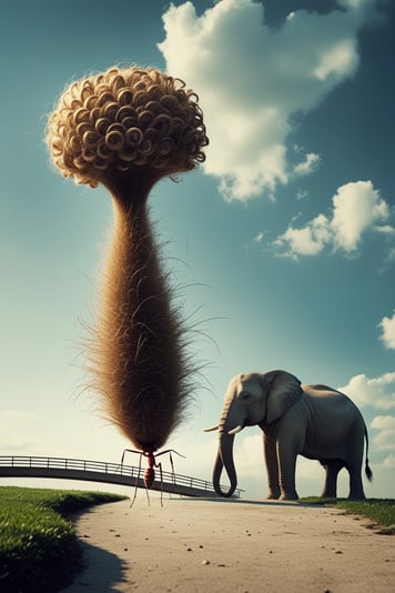 Leonardo_Phoenix_10_An_ant_with_a_coxcomb_gathered_in_a_swirl_0