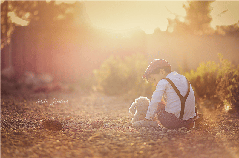 עם הדובי תאורה