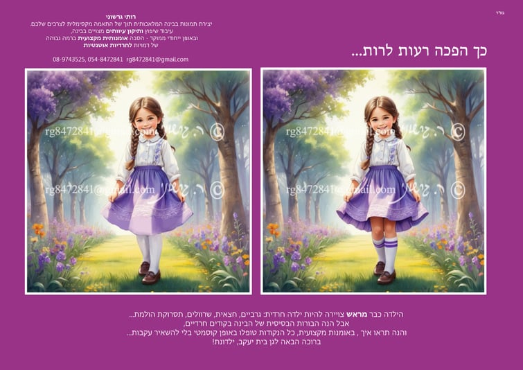 דוגמא ילדה