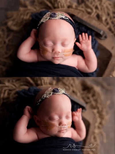 NICU graduate - Cedar Rapids newborn photography