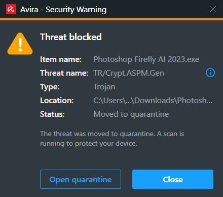 Photoshop Firefly AI 2023 - Trojan