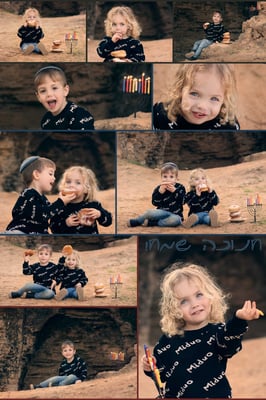 קולאז חנוכה