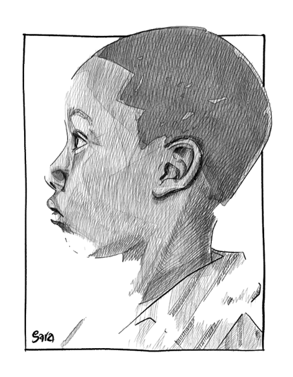 10שבט פורטרט מהיר