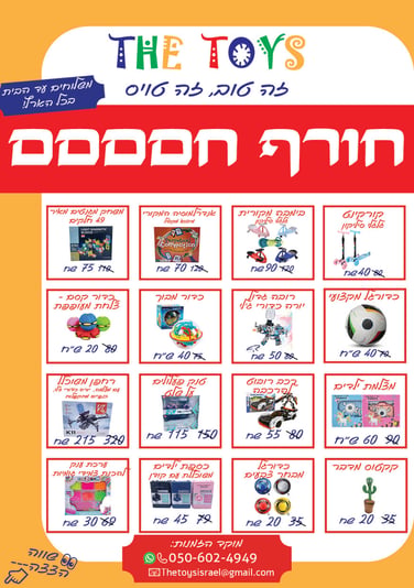 פלייר זה טויס מוכן