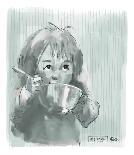 פסטל -CHALK 2 Sara Froylich